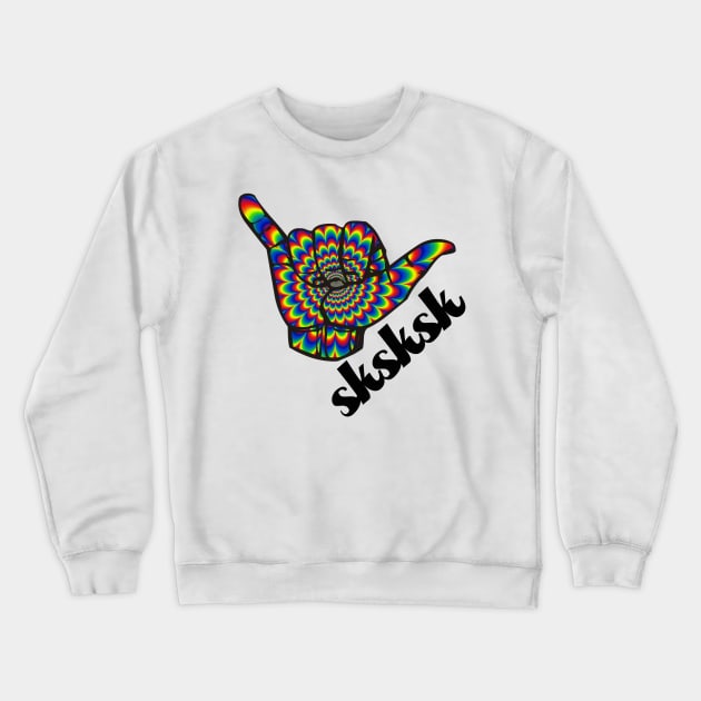 Hang Loose VSCO Crewneck Sweatshirt by LucyMacDesigns